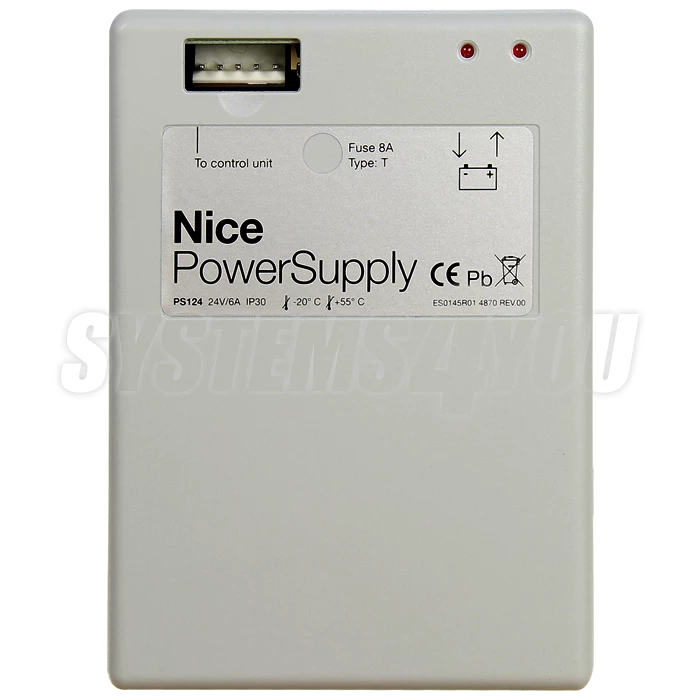 Nödbatteri Nice PS124 - 24V