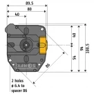 Foto av Motor Somfy RDO 60 CSI 70/17